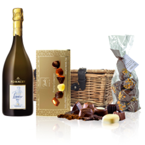 Buy Pommery Cuvee Louise 2004 Champagne 75cl And Chocolates Hamper