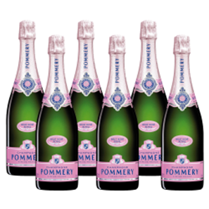 Buy Pommery Rose Brut Champagne 75cl (6x75cl) Case