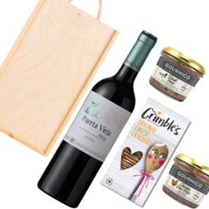 Buy Puerta Vieja Rioja Tinto 75cl Red Wine And Pate Gift Box