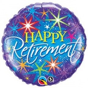 Buy Happy Retirement Helium Balloon