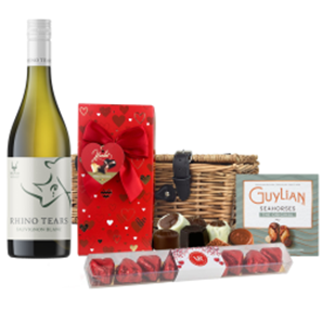Buy Rhino Tears Sauvignon Blanc 75cl White Wine And Chocolate Love You Hamper