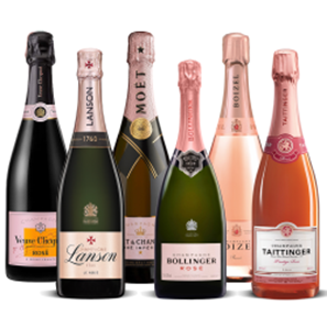 Buy The Champagne Rose Collection 6 x 75cl