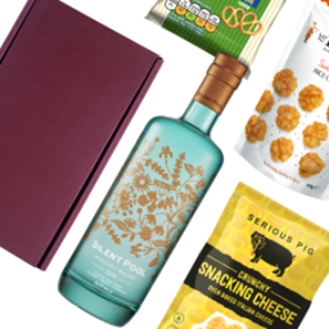 Buy Silent Pool Gin 70cl Nibbles Hamper