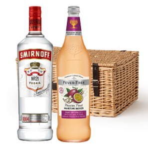 Buy Smirnoff Red Label Vodka 70cl Passion Fruit Martini Cocktail Hamper