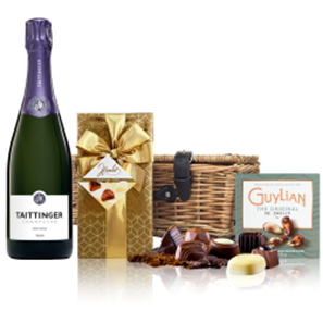 Buy Taittinger Nocturne Champagne 75cl And Chocolates Hamper