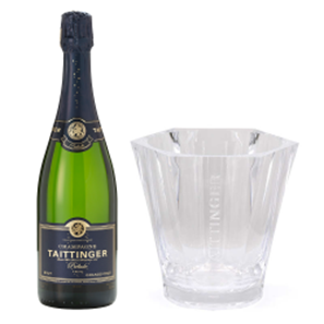 Buy Taittinger Prelude Grands Crus NV And Branded Ice Bucket Set