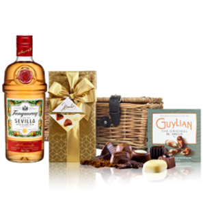 Buy Tanqueray Flor De Sevilla Gin 70cl And Chocolates Hamper