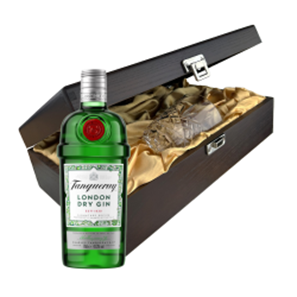 Buy Tanqueray Gin 70cl In Luxury Box With Royal Scot Glass