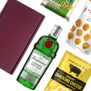 Buy Tanqueray Gin 70cl Nibbles Hamper