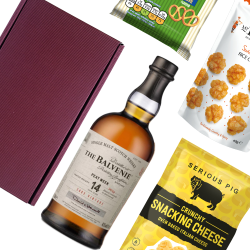 Buy The Balvenie The Week of Peat 14 year old Whisky Nibbles Hamper