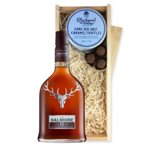Buy The Dalmore 12 year old Malt 70cl And Dark Sea Salt Charbonnel Chocolates Box