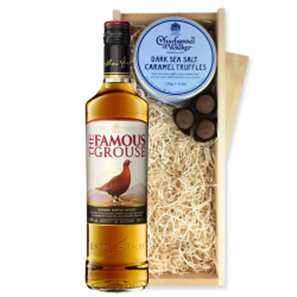 Buy The Famous Grouse 70cl And Dark Sea Salt Charbonnel Chocolates Box