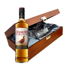 Buy The Famous Grouse 70cl In Luxury Box With Royal Scot Glass