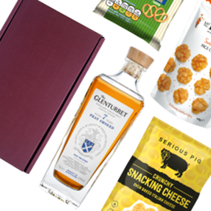 Buy The Glenturret 7 Year Old Peat Smoked Single Malt Whisky 70cl Nibbles Hamper