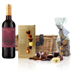 Buy The Home Farm Shiraz 75cl Red Wine And Chocolates Hamper