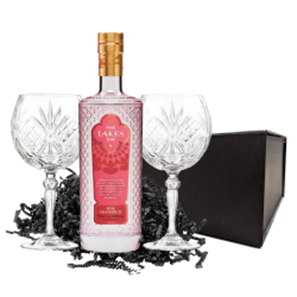 Buy The Lakes Pink Grapefruit Gin 70cl And Melodia Copa Glass Gift Set