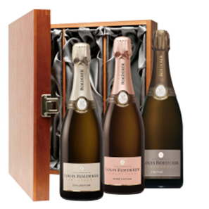 Buy The Louis Roederer Collection Trio Luxury Gift Boxed Champagne