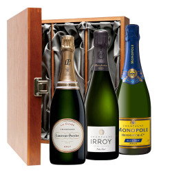 Buy The Mixed Collection Trio Luxury Gift Boxed Champagne