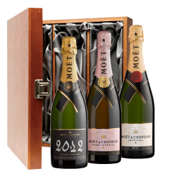 Buy The Moet &amp; Chandon Collection Trio Luxury Gift Boxed Champagne