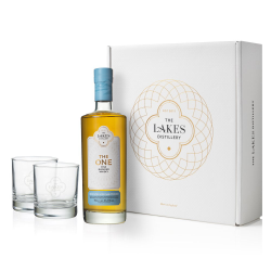 Buy The Lakes The One Moscatel Cask Finish Whisky Gift Pack With Glasses