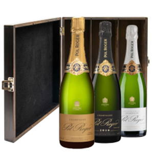 Buy The Pol Roger Collection Trio Luxury Gift Boxed Champagne