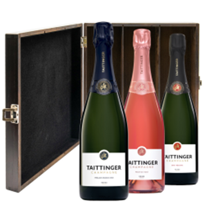 Buy The Taittinger Collection Trio Luxury Gift Boxed Champagne