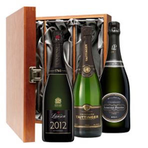 Buy The Vintage Collection Trio Luxury Gift Boxed Champagne