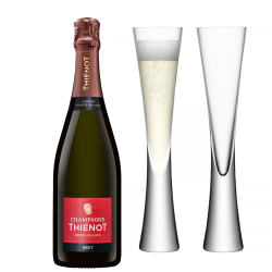 Buy Thienot Brut Champagne 75cl with LSA Moya Flutes