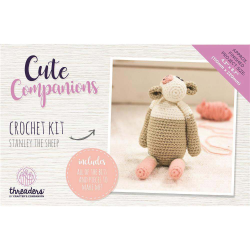 Buy Threaders Cute Companions Crochet Kit - Stanley the Sheep