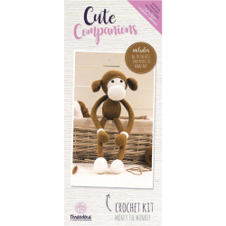Buy Threaders Cute Companions Crochet Kit - Monty the Monkey