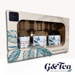 Buy G&Tea Gin Trio Box 3 x 5cl