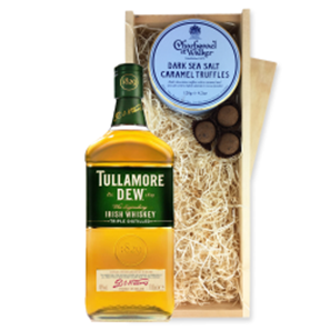 Buy Tullamore Dew Blended Whiskey 70cl And Dark Sea Salt Charbonnel Chocolates Box