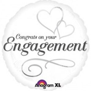 Buy Congratulations on Your Engagement Helium Balloon