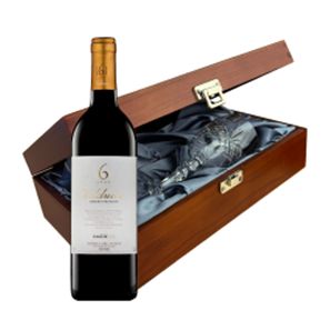 Buy Valduero 6 Anos Reserva Premium 75cl Red Wine In Luxury Box With Royal Scot Wine Glass