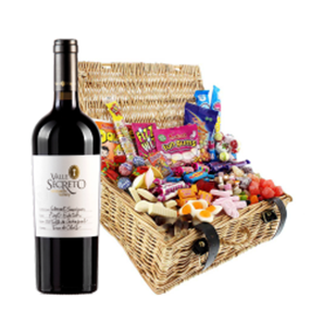 Buy Valle Secreto First Edition Cabernet Sauvignon 75cl Red Wine And Retro Sweet Hamper