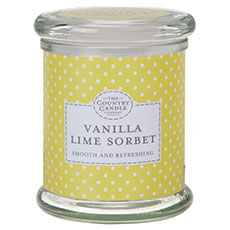 Buy & Send Vanilla Lime Sorbet - Scented Candle Vogue Jar by The Country Candle Company