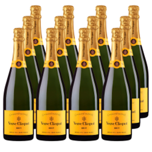 Buy Veuve Clicquot Brut Yellow Label Champagne 75cl Case of 12