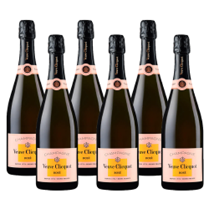 Buy Veuve Clicquot Rose 75cl (6x75cl) Case