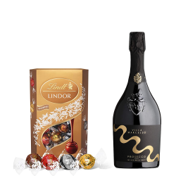 Buy Villa Marcello Prosecco Brut 75cl With Lindt Lindor Assorted Truffles 200g