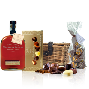 Buy Woodford Reserve Bourbon 70cl And Chocolates Hamper