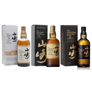 Buy Suntory Yamazaki Distillery Set 10yo, 12yo and 18yo 3 x 70cl