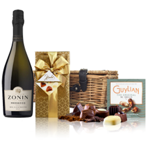 Buy Zonin Prosecco Brut Millesimato DOC 75cl And Chocolates Hamper